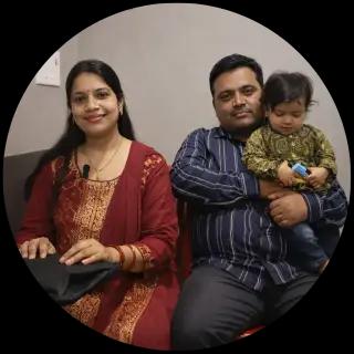 Parents from Jharkhand, India