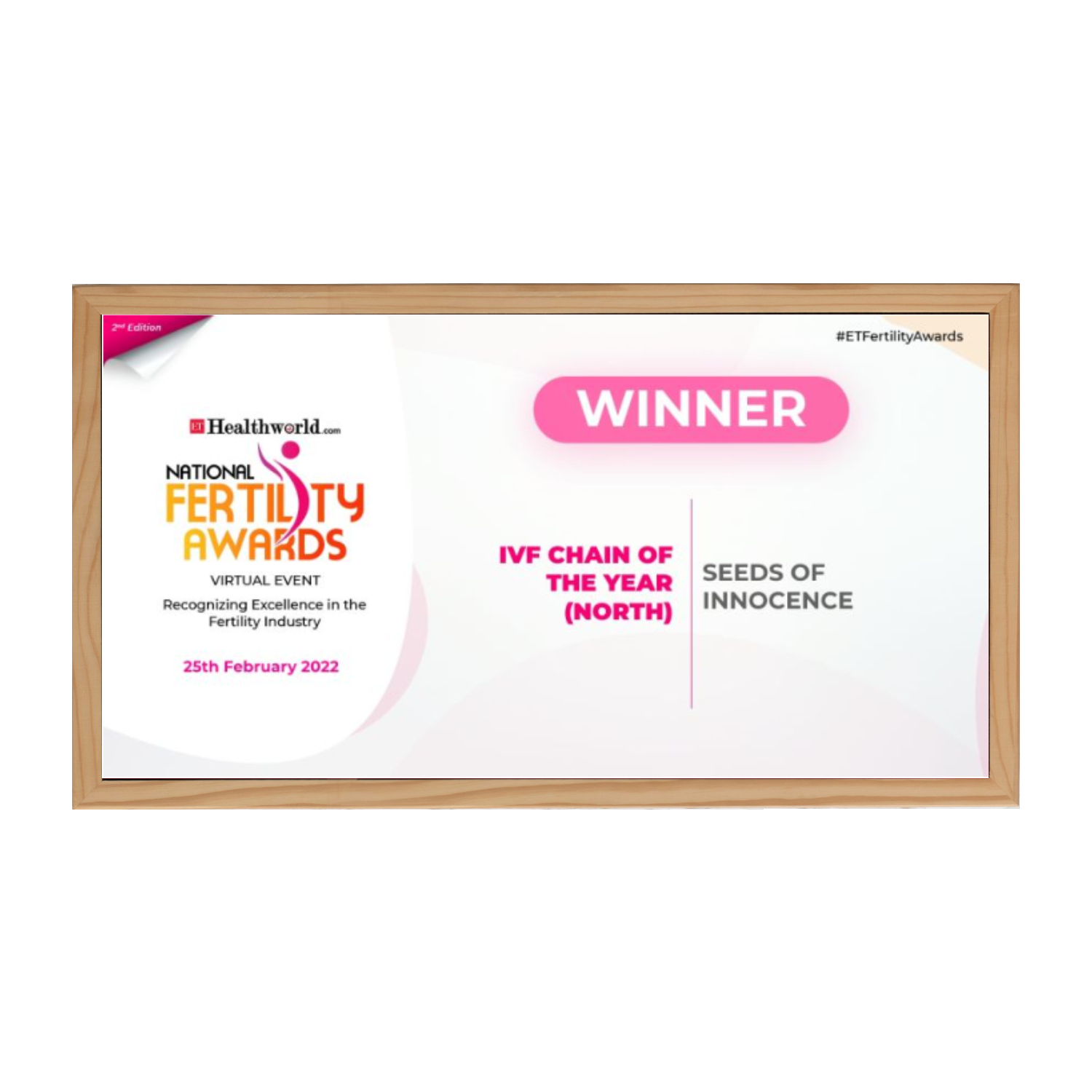 Prestigious Healthcare Winner Award